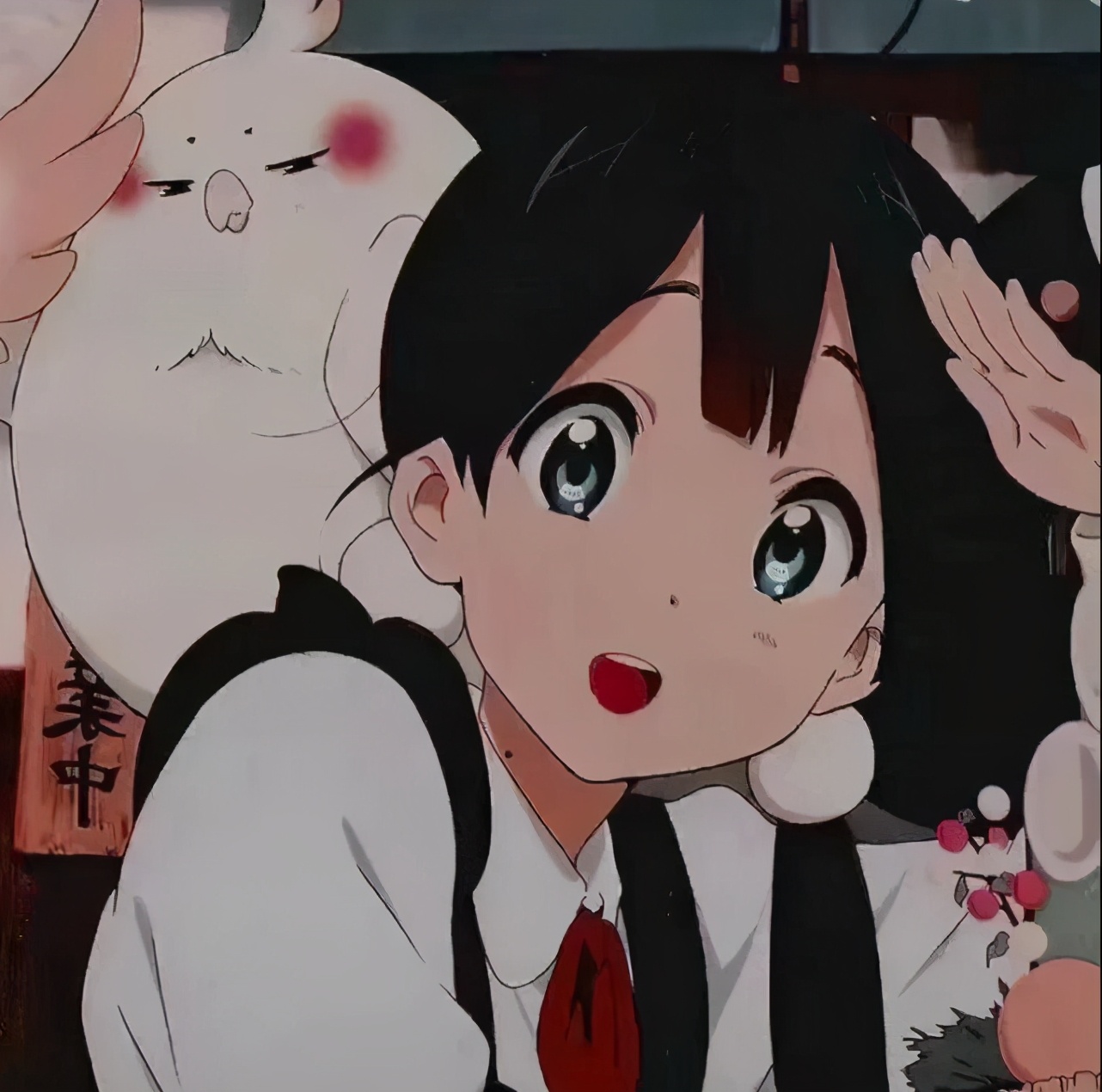 女生动漫头像,接受普通,努力出众