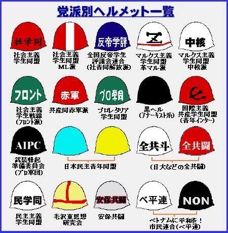 全共斗派系与头盔一览 - 哔哩哔哩