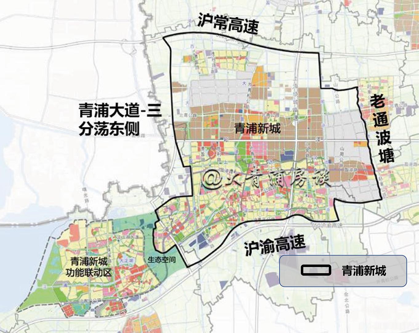重磅！青浦新城中运量规划曝光，共5条骨干通道，2025年建成1条 - 哔哩哔哩