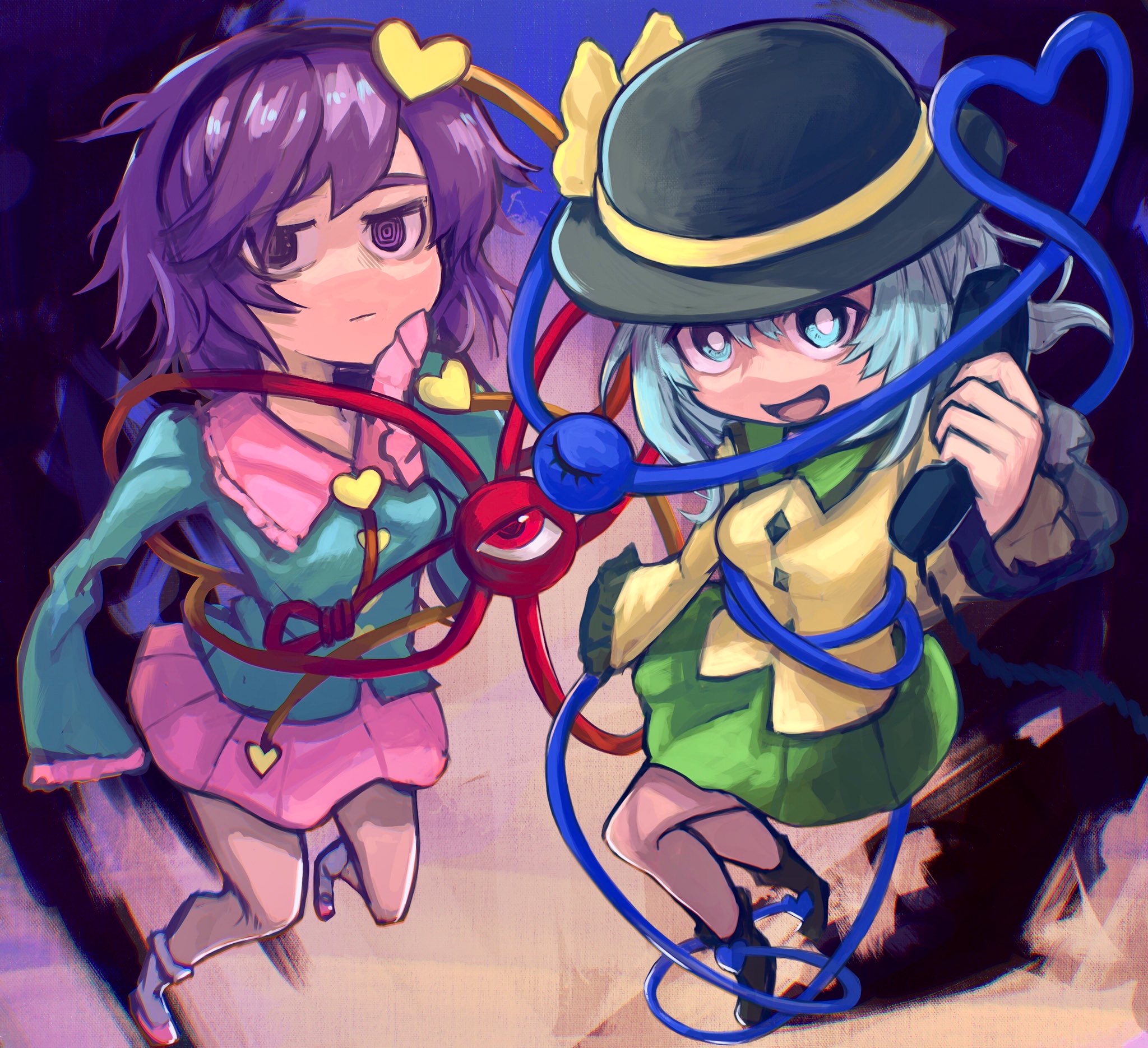 18 twitter上每日更新的古明地姐妹