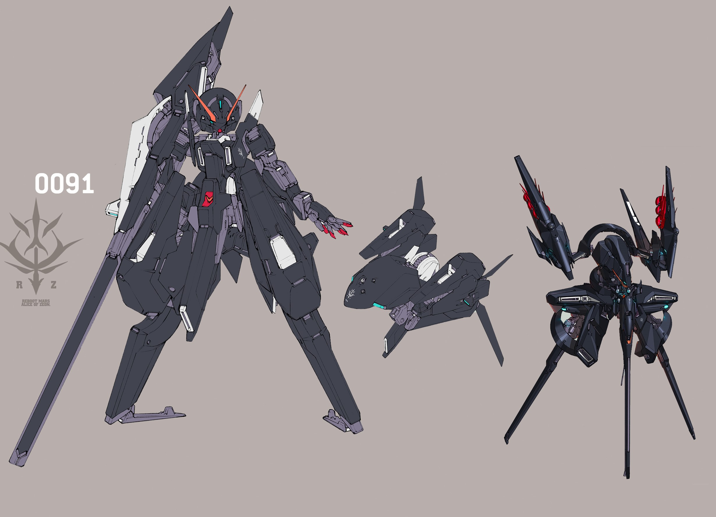 o.z re-boot vol.52 rx-124 gundam tr-6