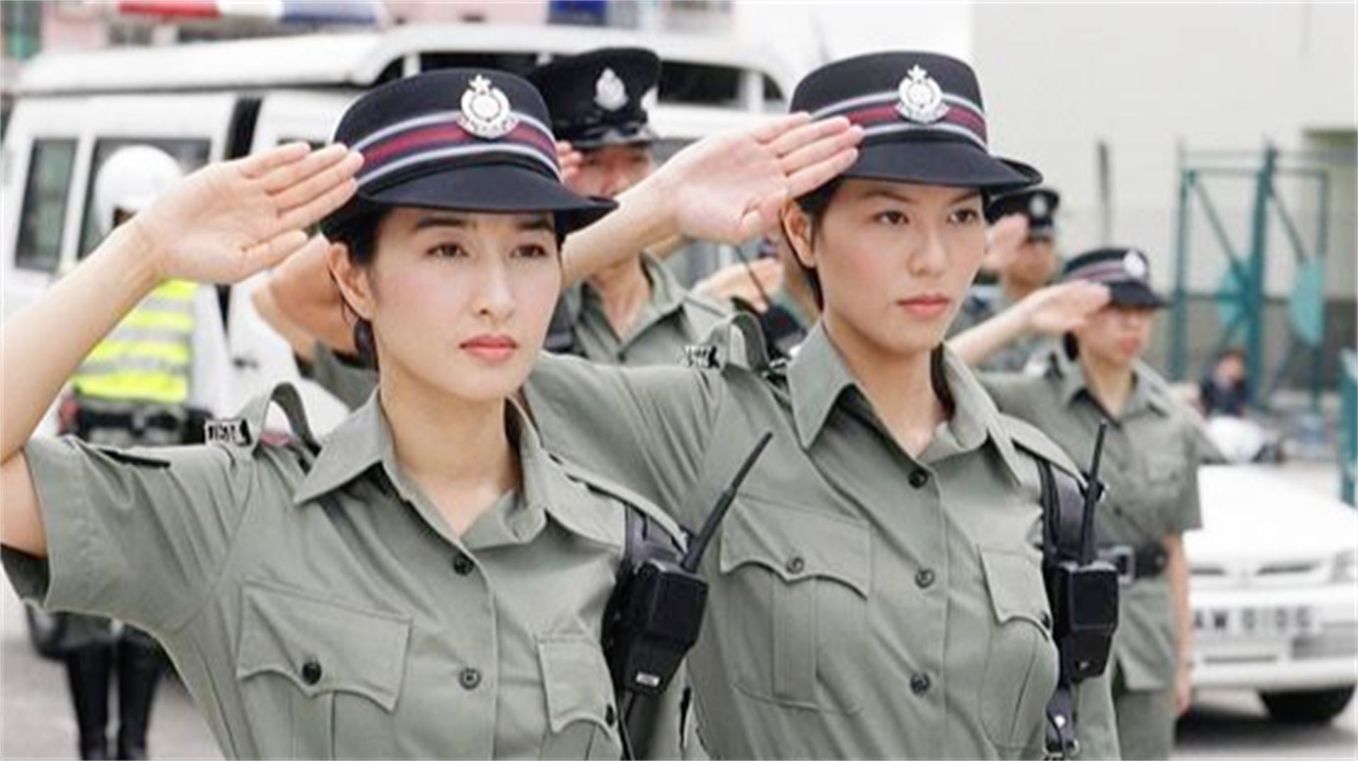 图片[1]-5位TVB“女警”，薛凯琪被封做“长颈鹿”，岑丽香小背心身材突出-妖次元