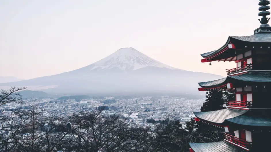 富士山风景高清动态壁纸 哔哩哔哩
