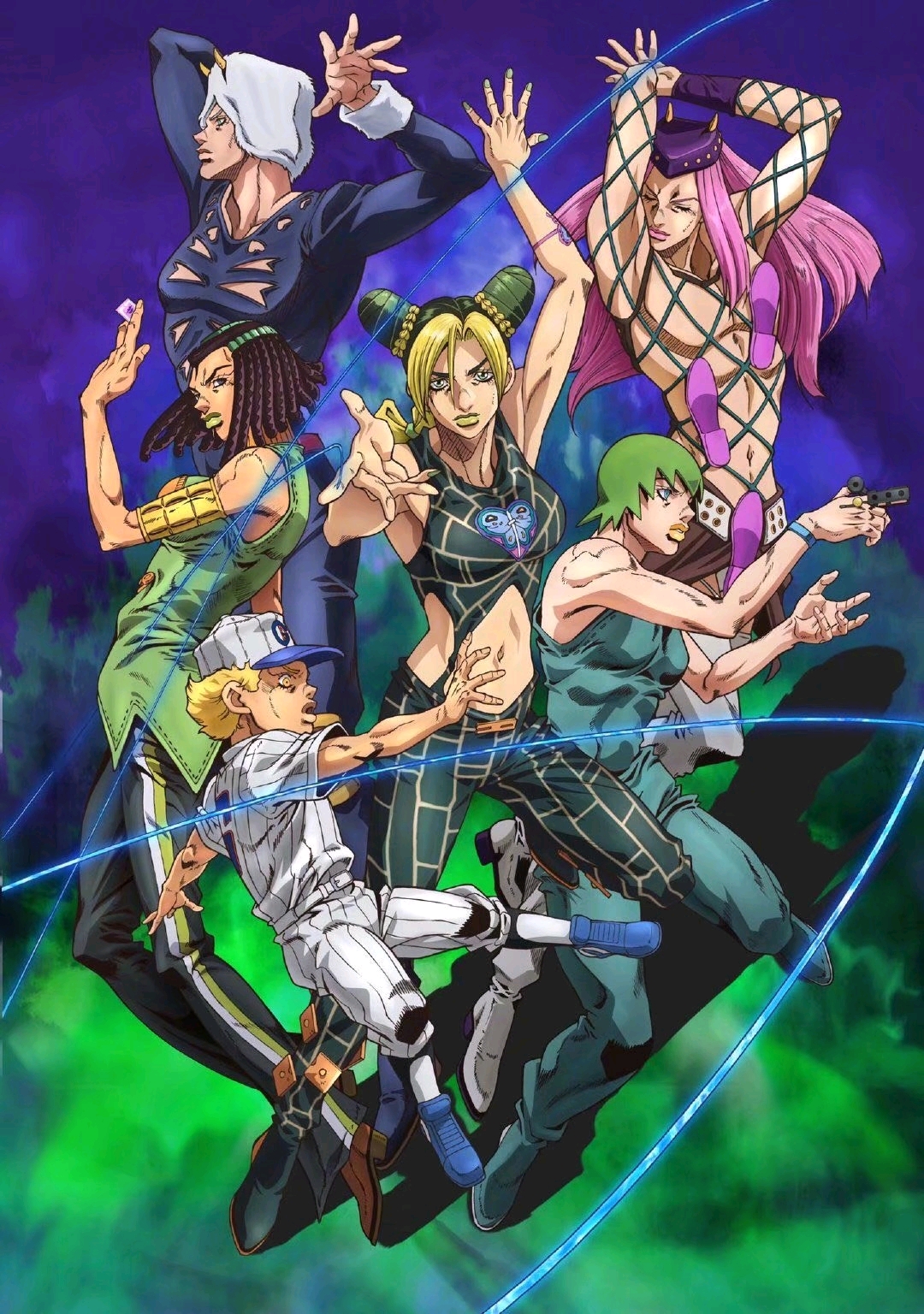 《JOJO奇妙冒险 第6部 石之海》

Part2（13-24话）