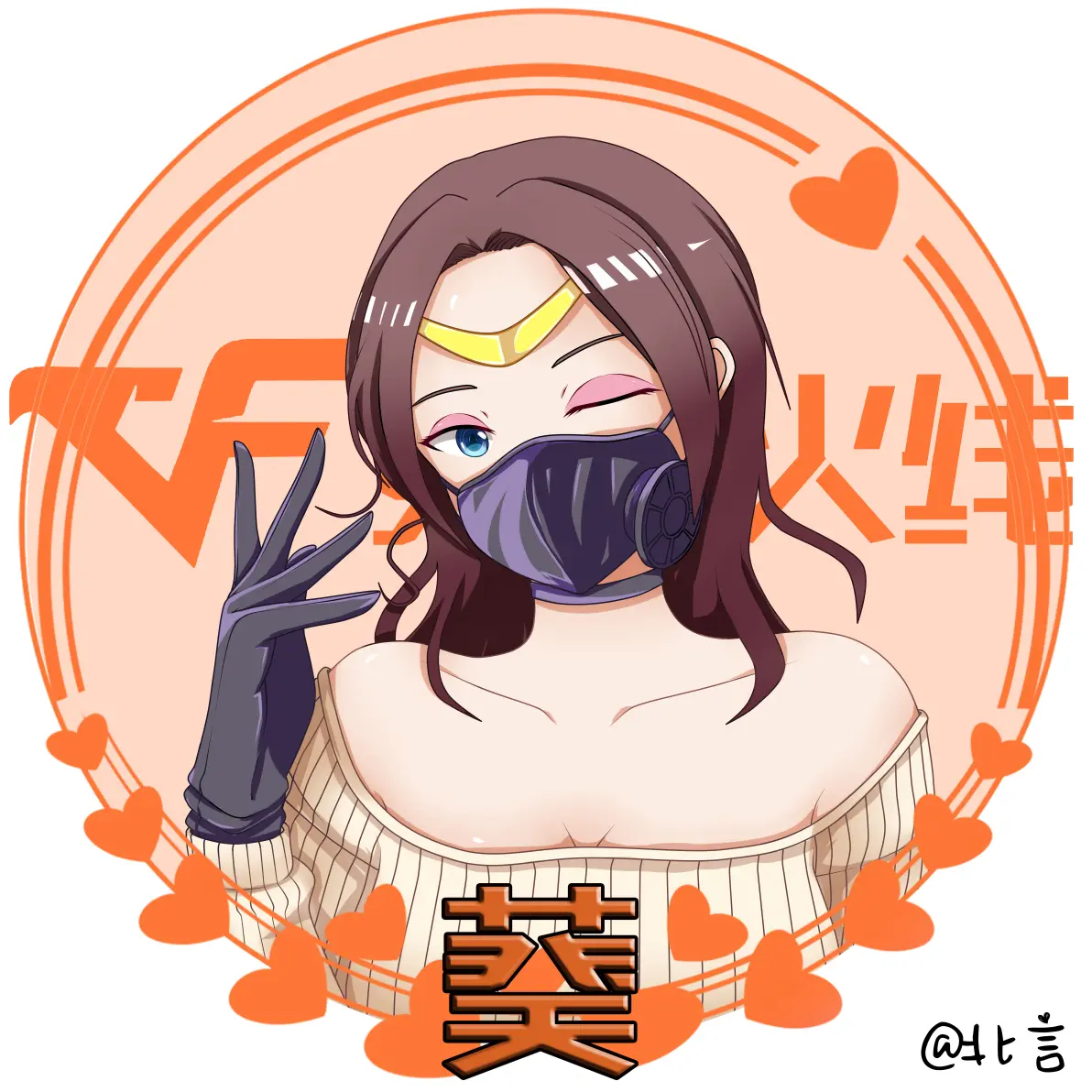 穿越火线同人画头像