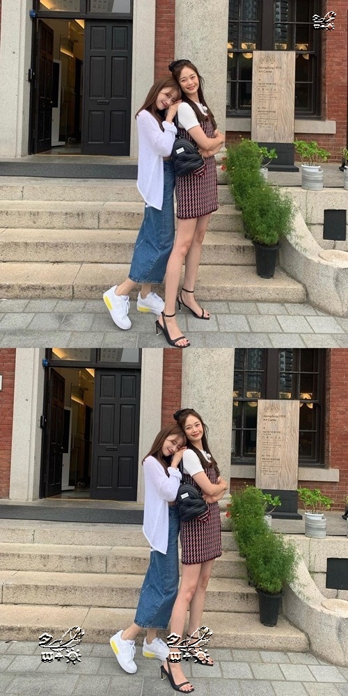 lovelyz李美珠全昭旻,说是同一组合成员也会相信…暖姐妹默契