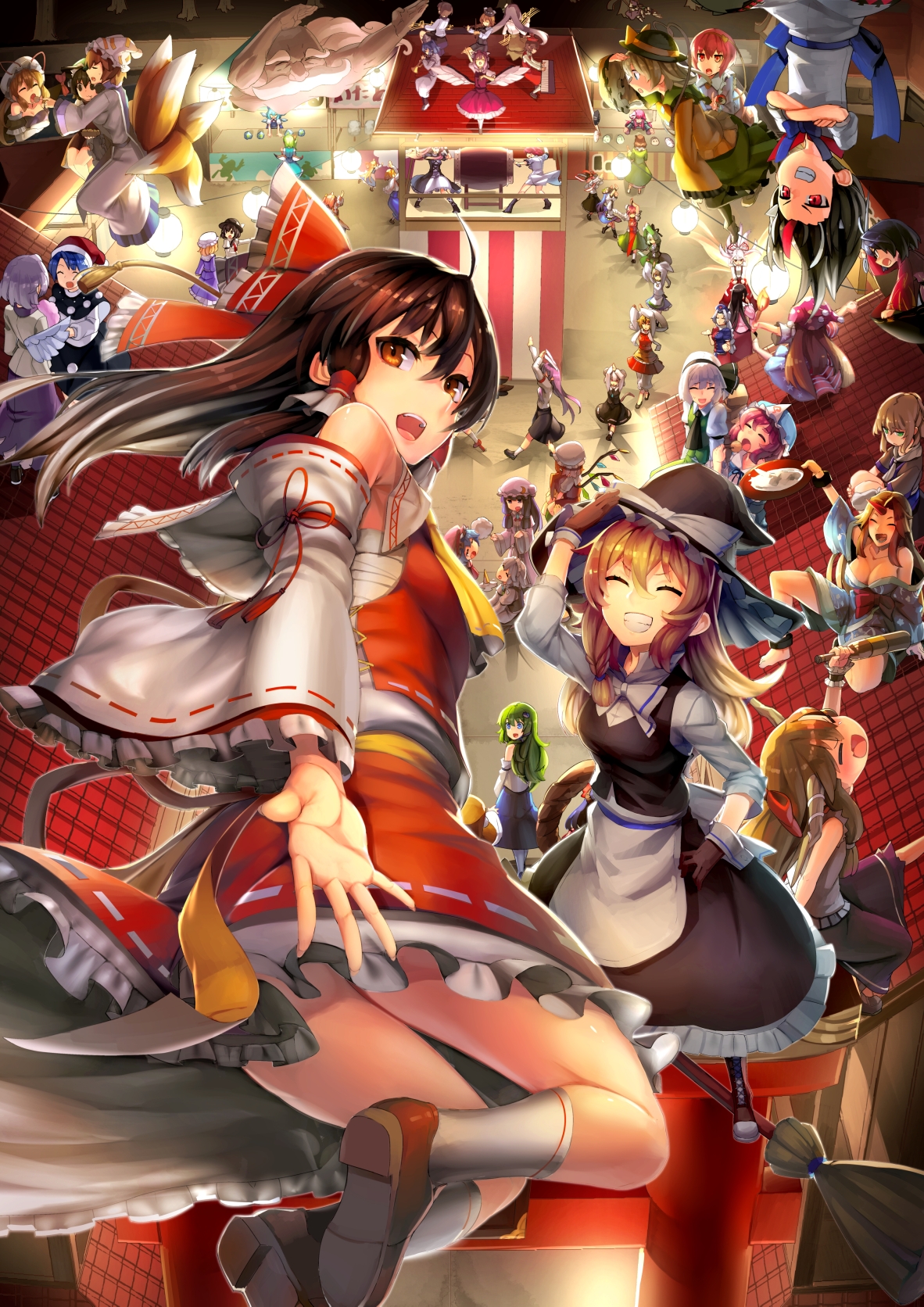 p站精美插画手机端壁纸·①⑤·东方project