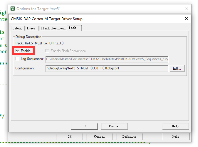  keil5 connection refused due to device mismatch 