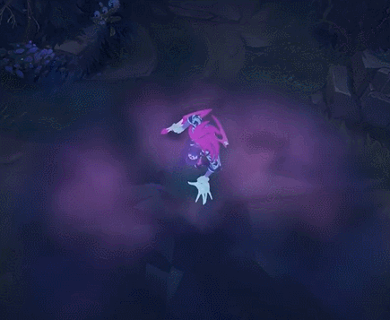 kda阿卡丽皮肤特效重做荧光炫彩造型游戏中完美重现