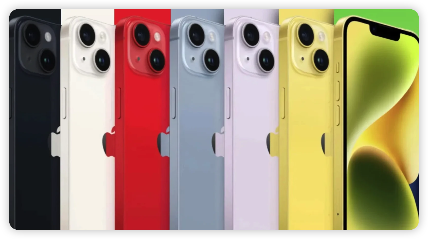 iPhone XR，各种颜色任你选择。以及辣鸡小编比较推荐的三种颜色__财经头条