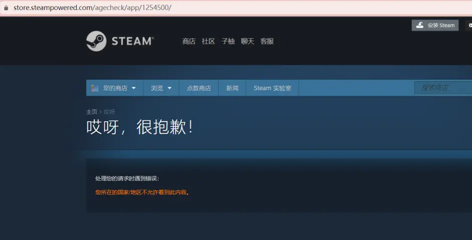 如何在steam上购买锁国区的游戏 哔哩哔哩