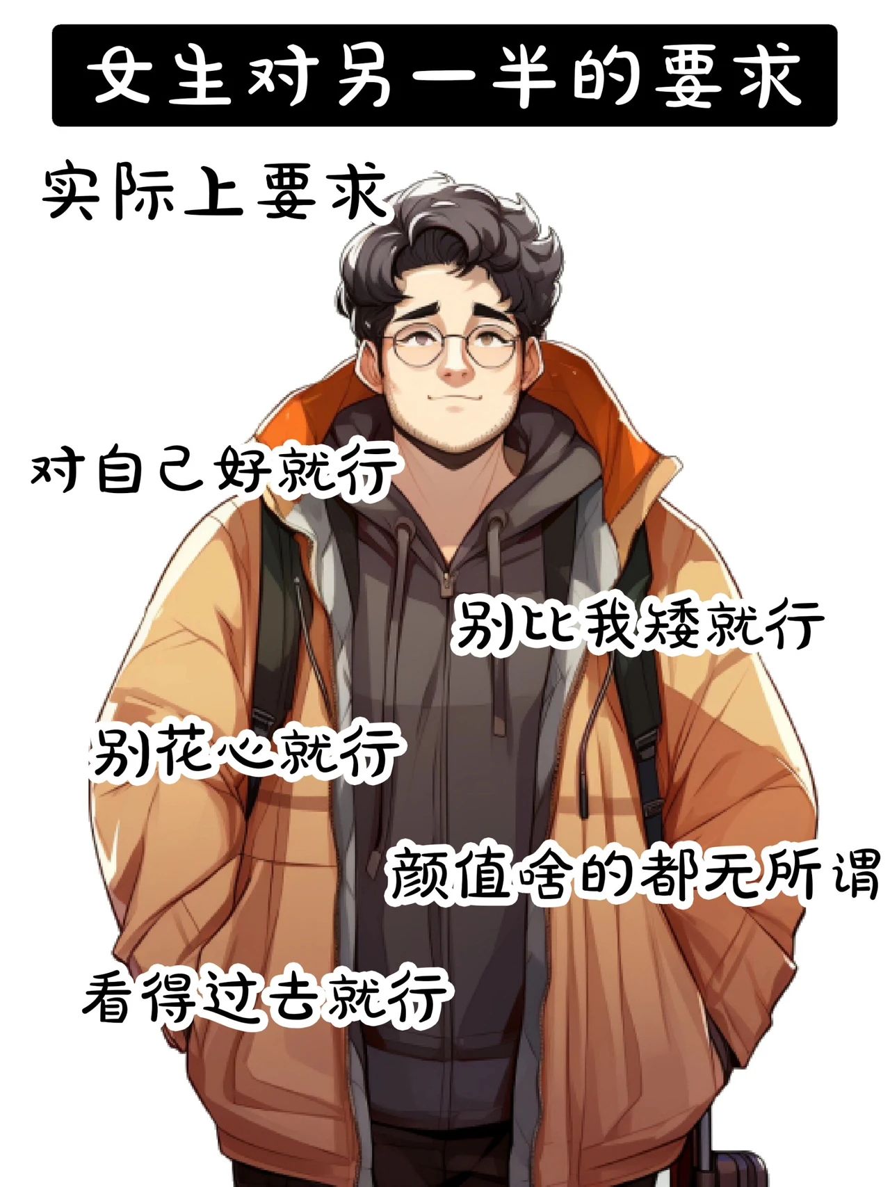 男生女生的择偶要求2