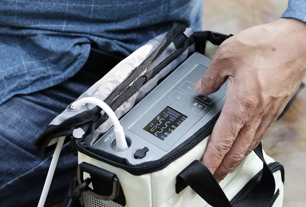 高原自驾新装备星云无线车载便携制氧机