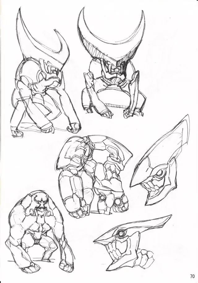 插画线稿|晶本大佬吉成曜的一百多张速写线稿图首度曝光!