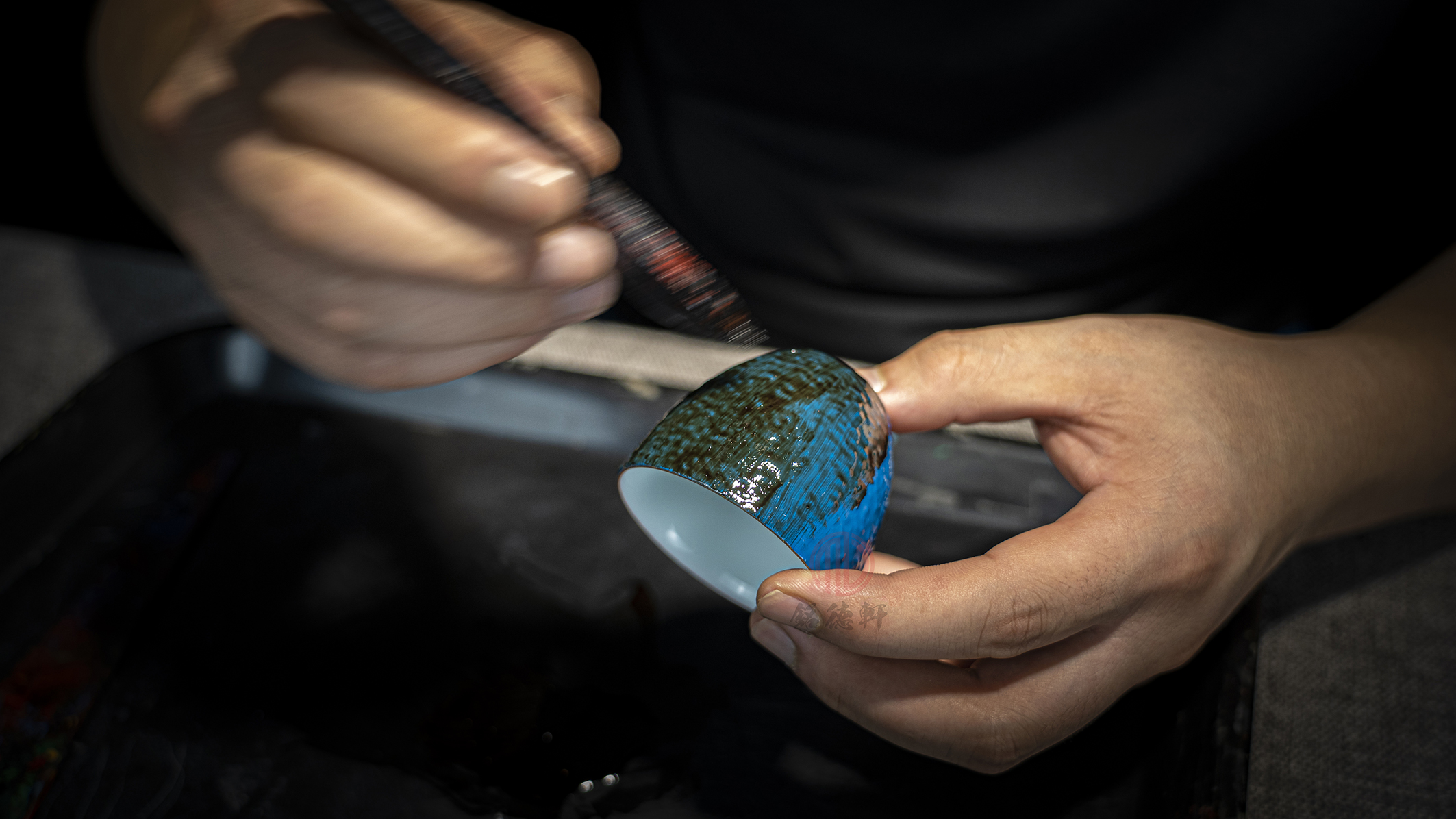 犀皮漆器——髹漆