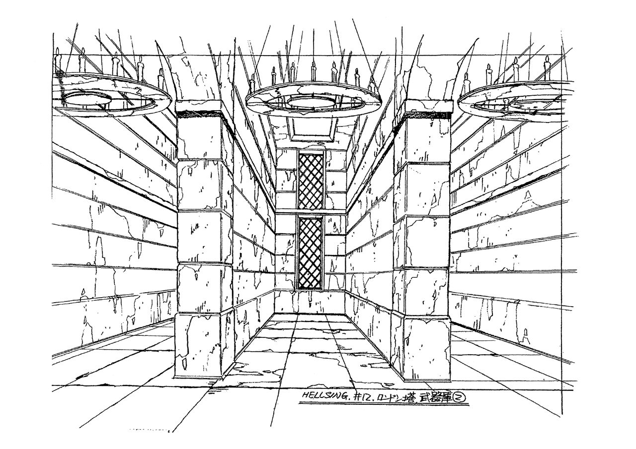 【Hellsing地狱之歌】场景设定集（3）9p