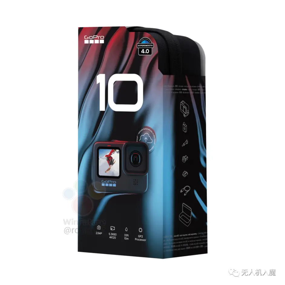 Gopro Hero 10 Black泄漏 可能会带来图像质量的飞跃 哔哩哔哩