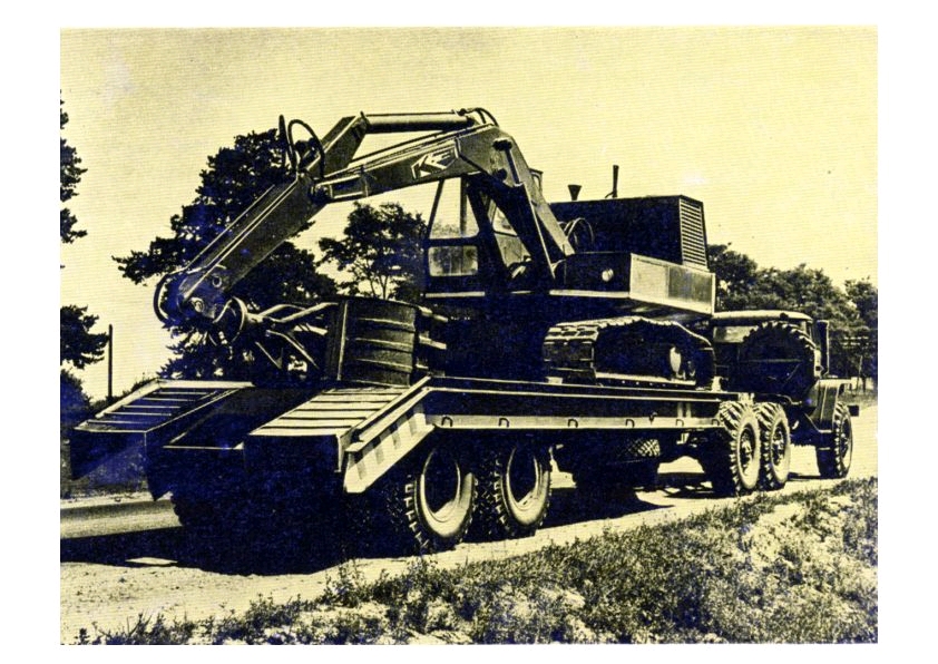 苏联e—5015型液压挖掘机
