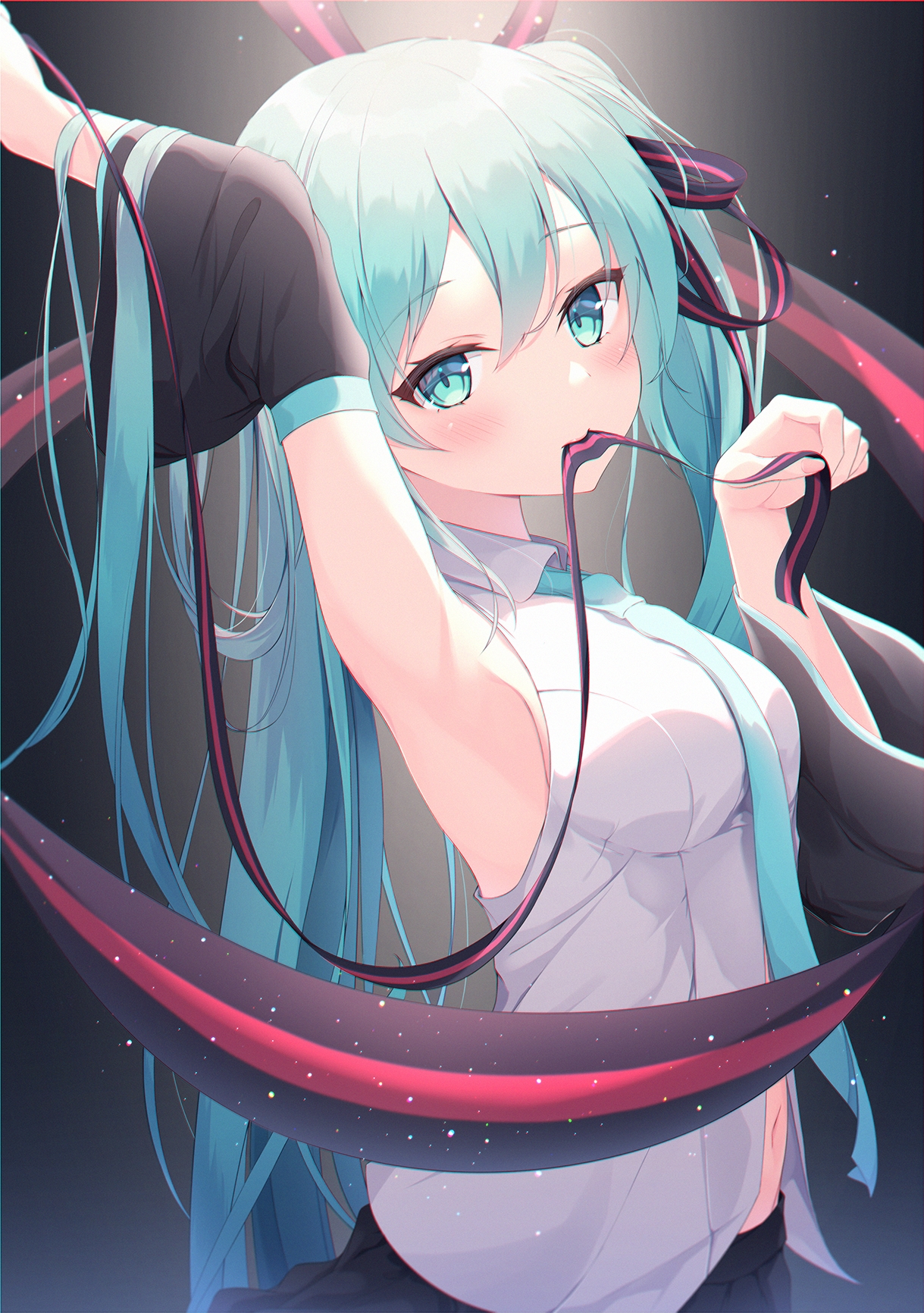 『初音ミク』公式服精选100张ღ