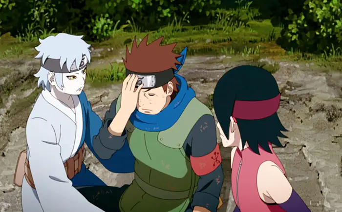 博人传187集 木叶丸命悬一线 博人觉醒大筒木桃式的力量 哔哩哔哩