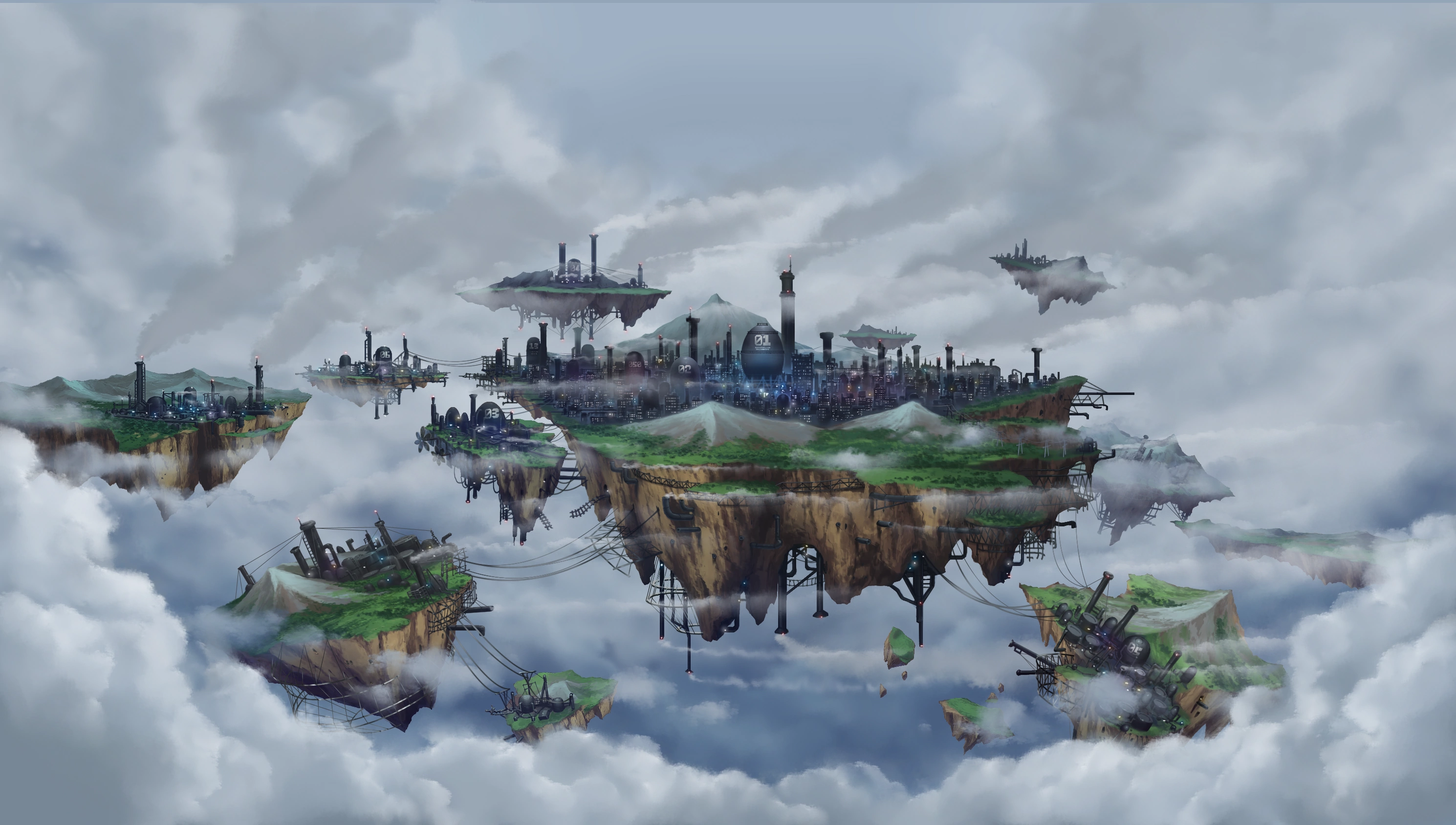 超次元游戏海王星系列设定集地区篇