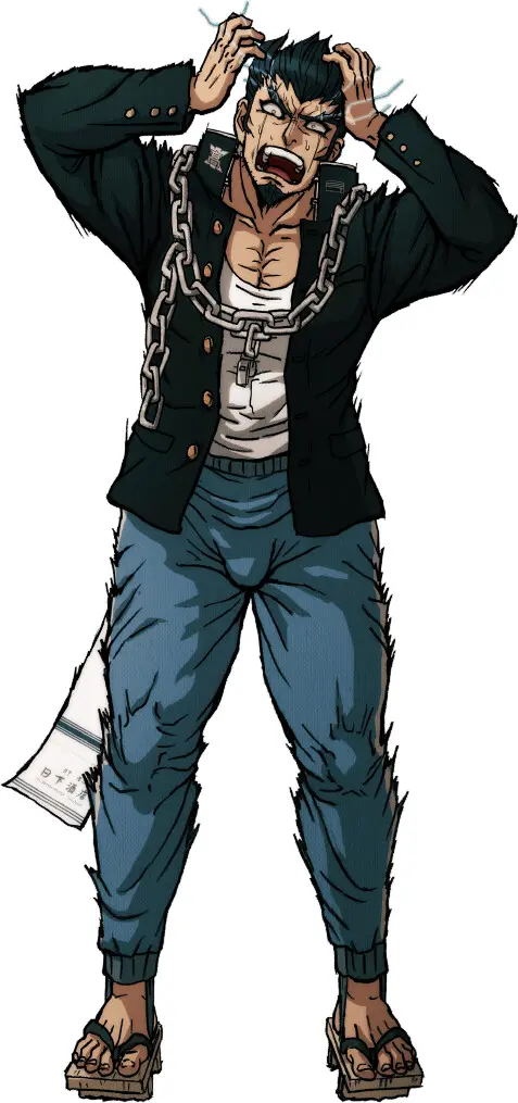 超高校级的经理 二大猫丸 全身立绘