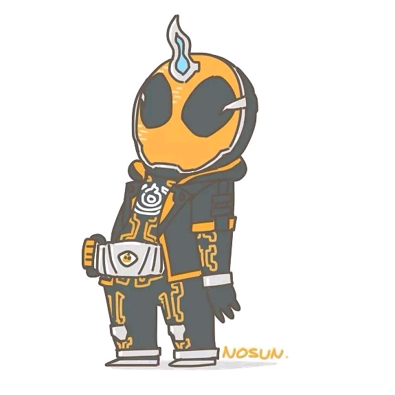 假面骑士平成全系列q版歪头头像