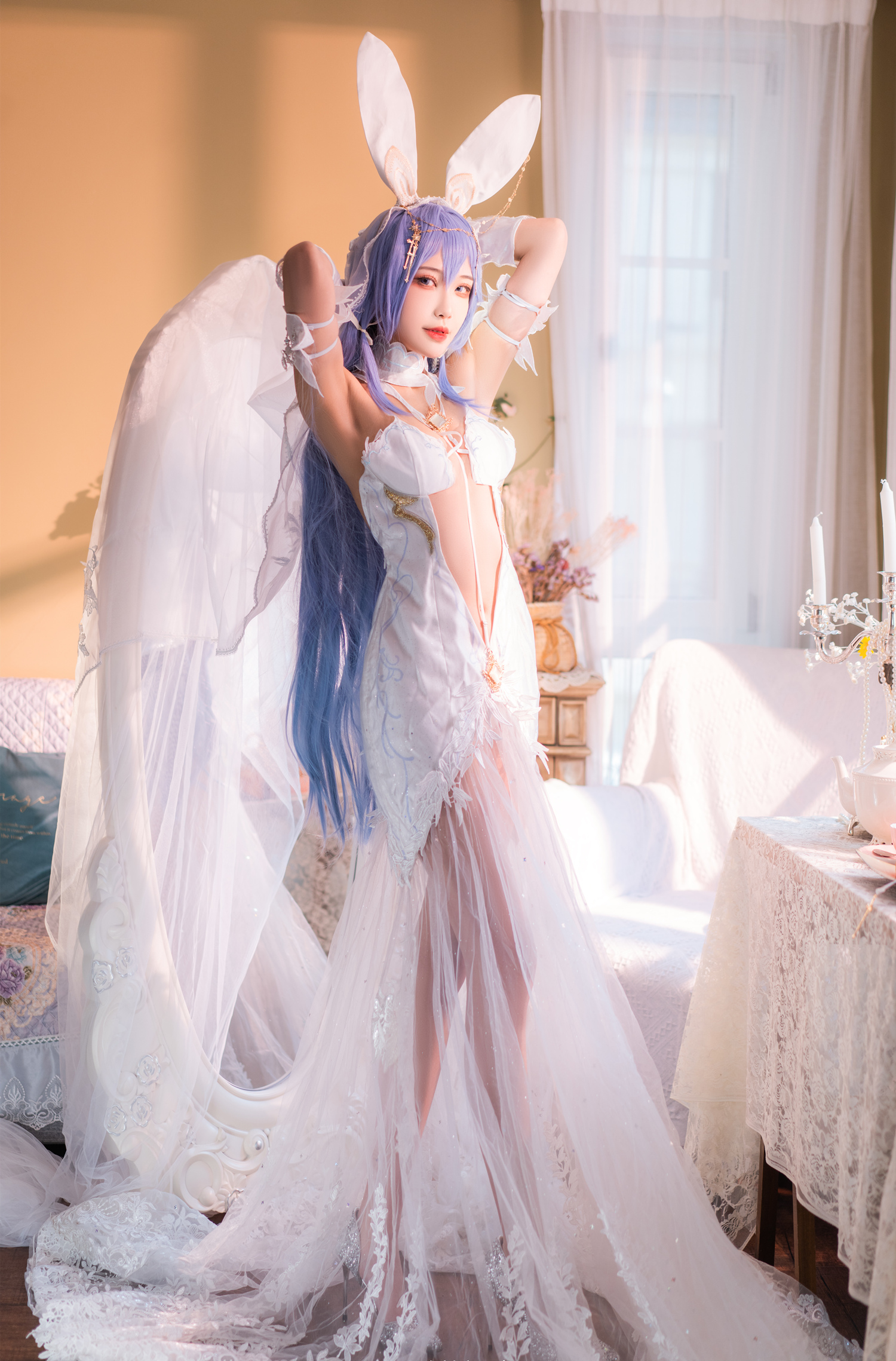 希希_啾花园白雪之仪cosplay2