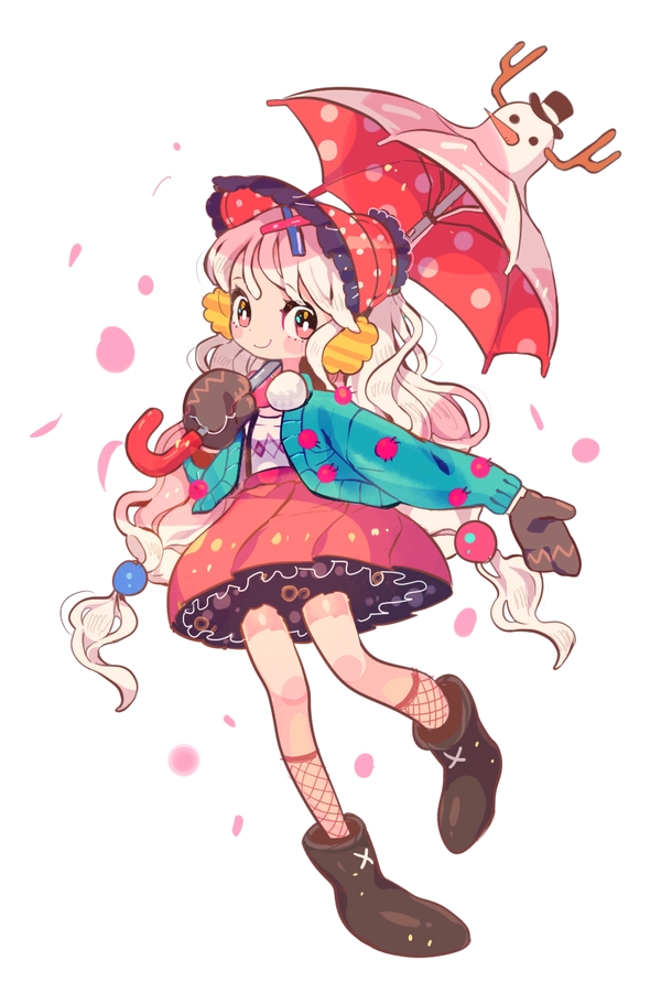 插画q萌人设漫画原创韩国画师