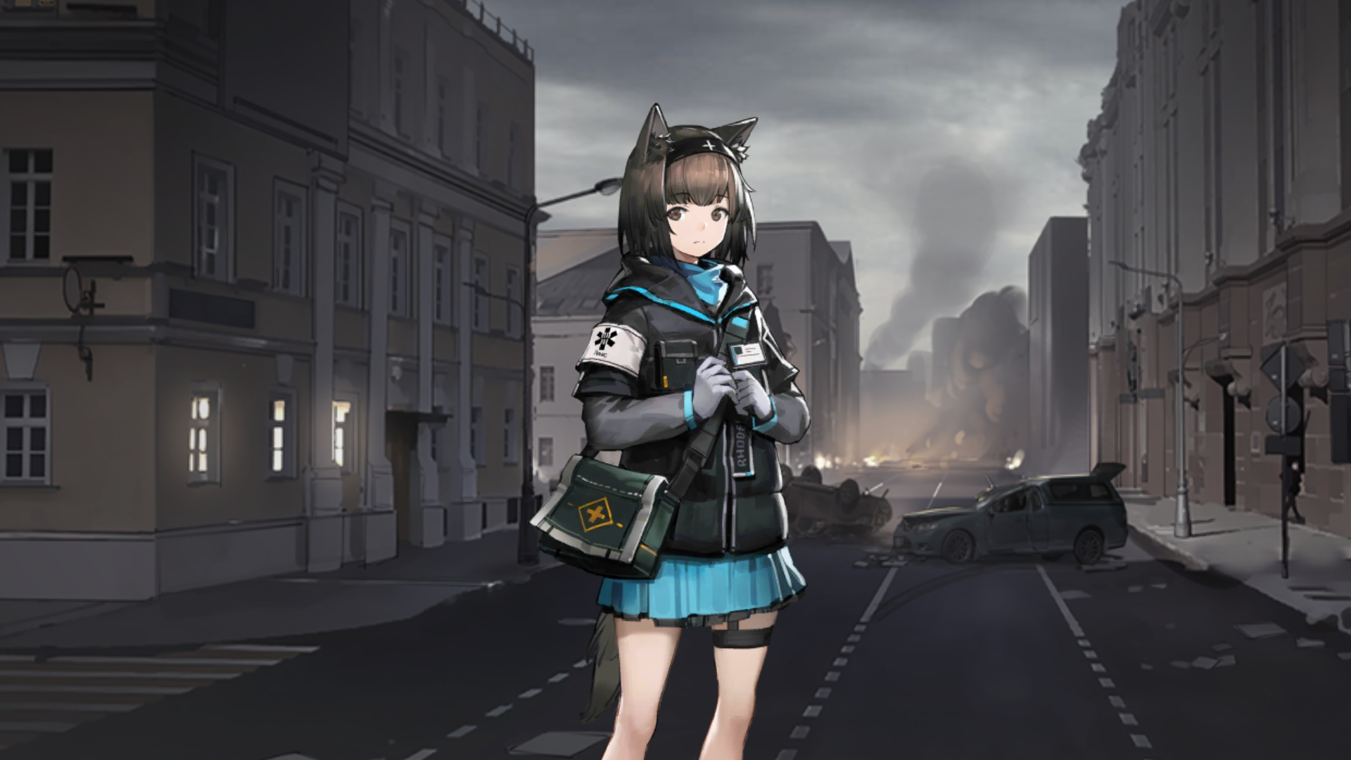 【仲夏逸话】如果《明日方舟》是本小说?黑暗时代(下)1-1孤岛