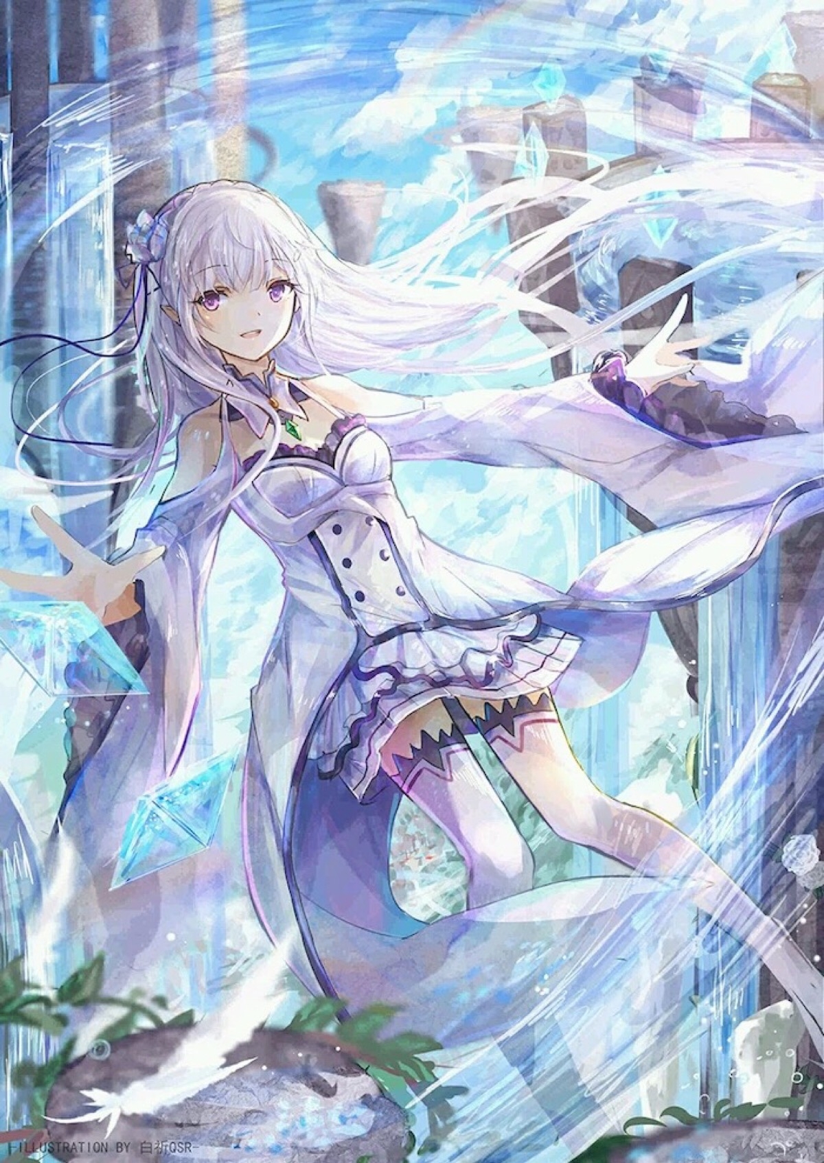 二次元图片(白丝合集)