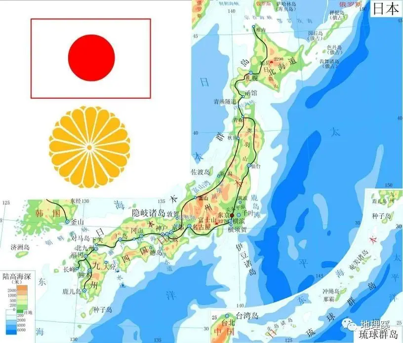 朝花夕拾 日出扶桑 称霸一方 自然地理篇 哔哩哔哩