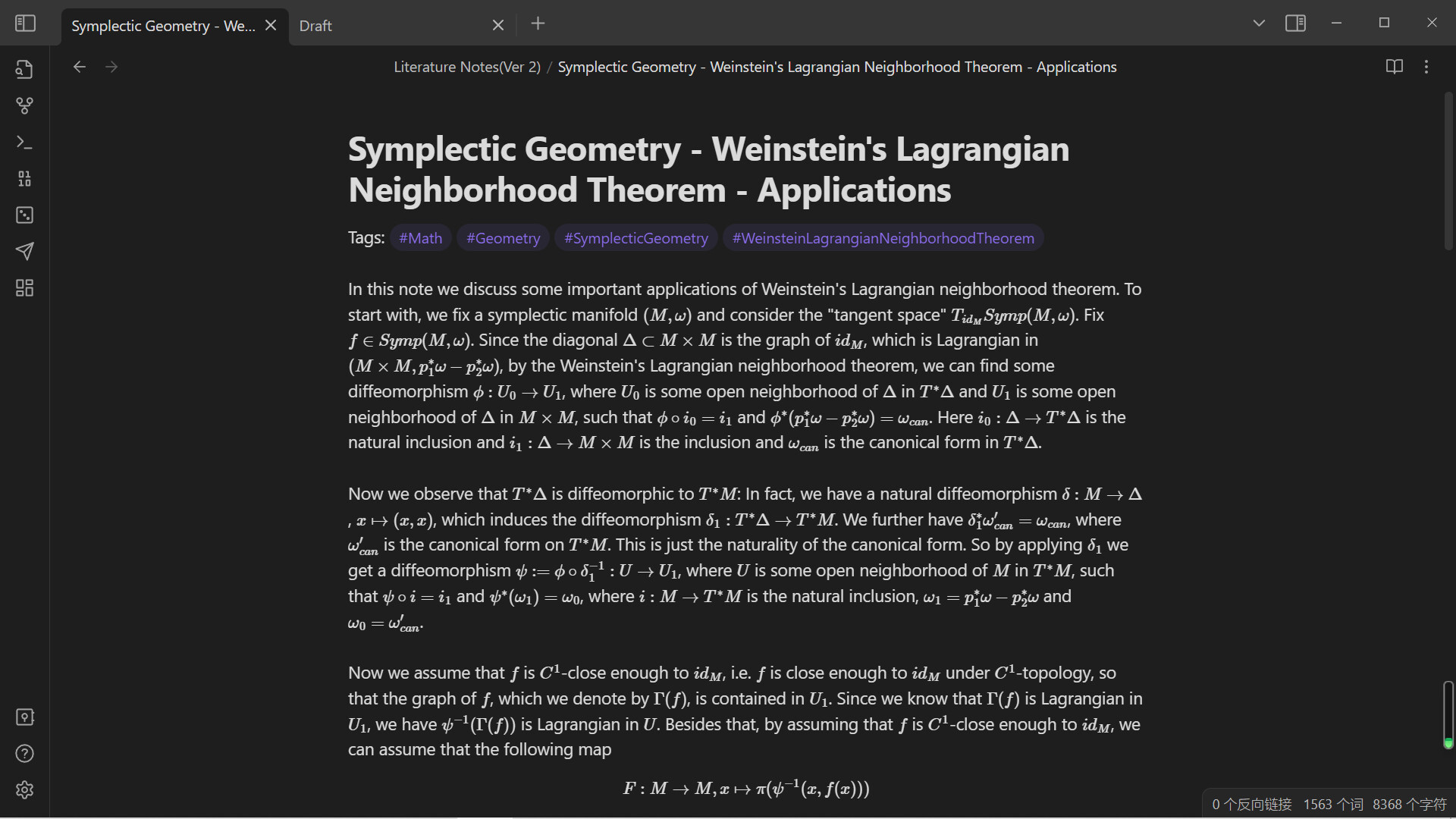 SG Symplectic Manifolds 7 哔哩哔哩