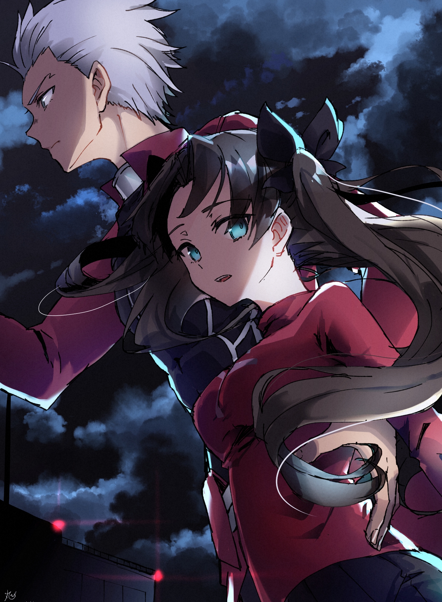 美图集〕三凛女神同盟(伊什塔尔,埃列什基伽勒,远坂凛)