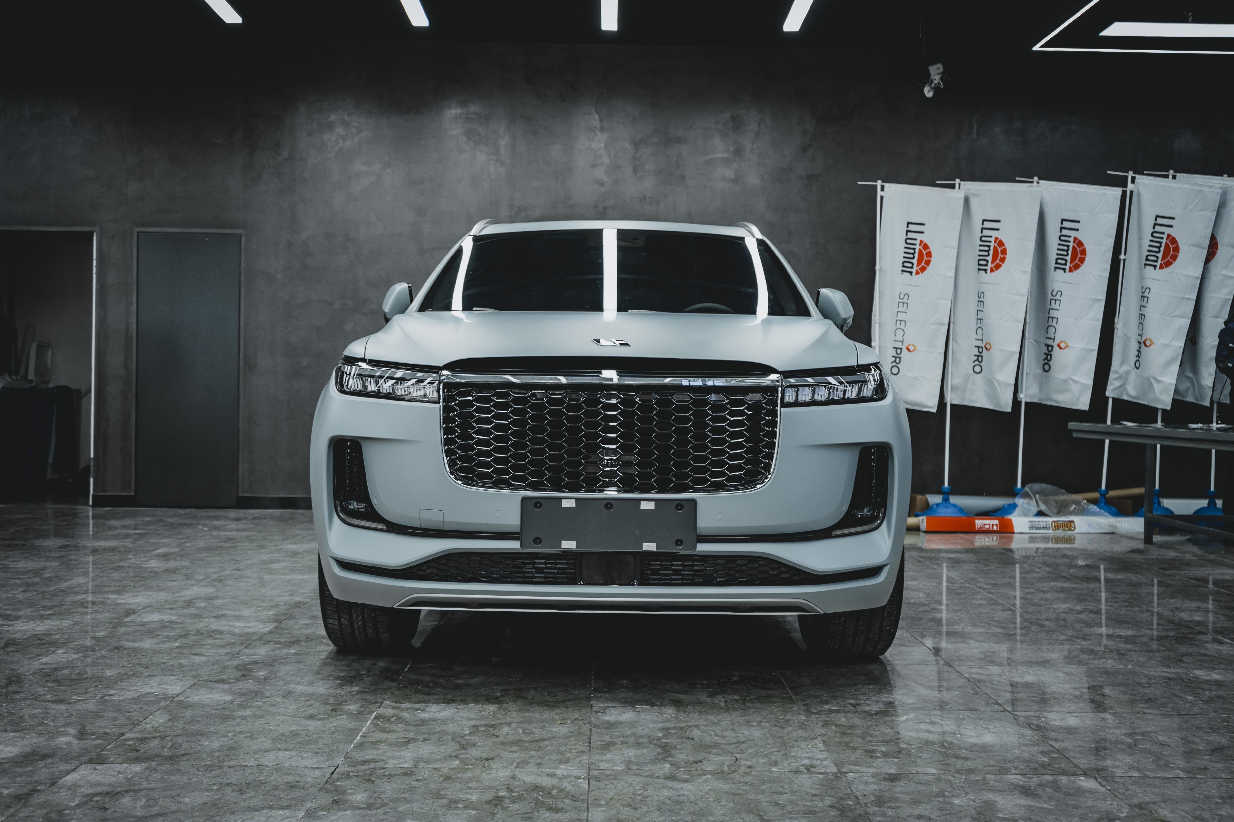 天津理想one消光战舰灰改色案例分享