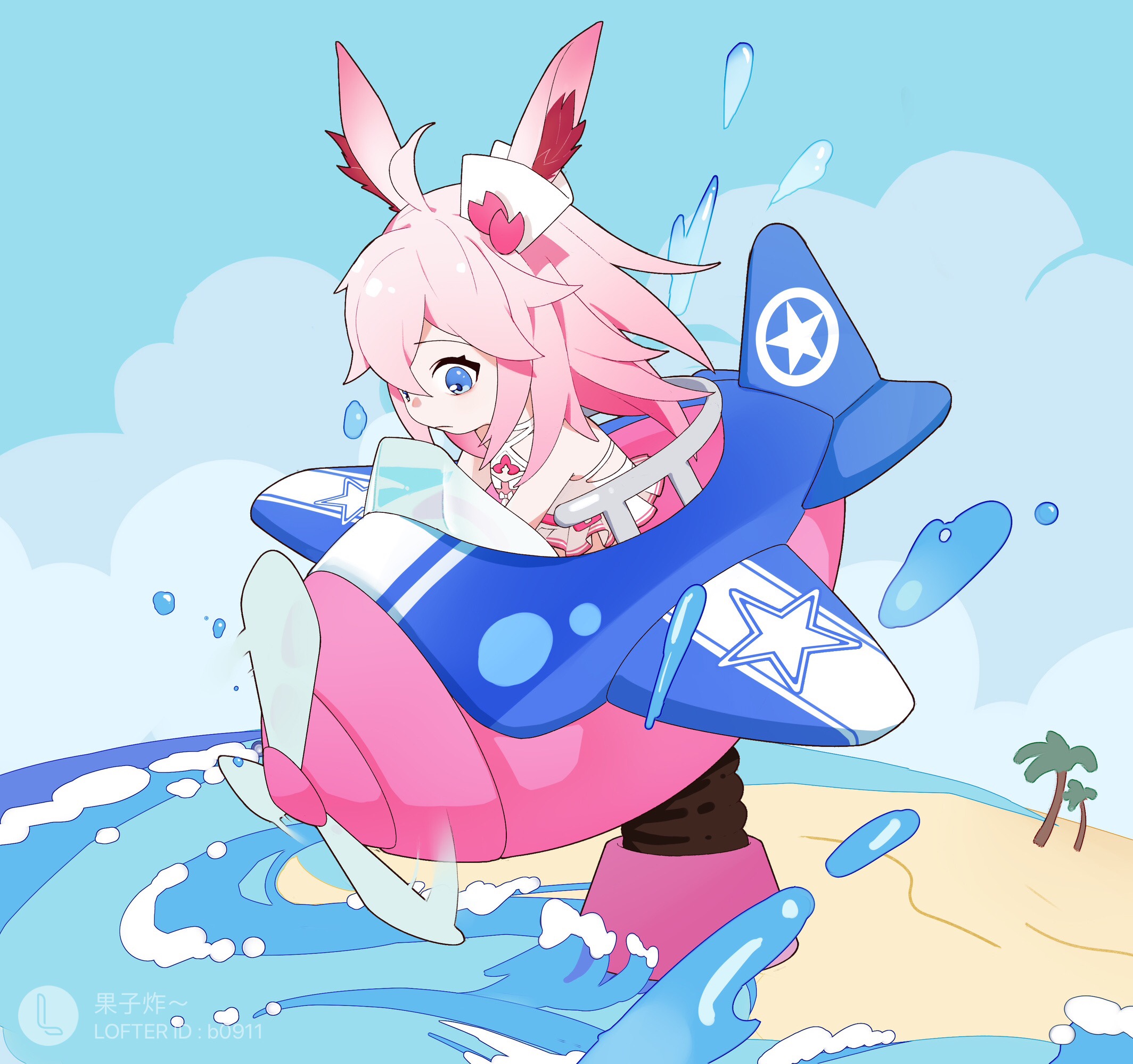 崩坏3rd同人图第三十四期沙滩女人泳装还有比这更加幸福的嘛