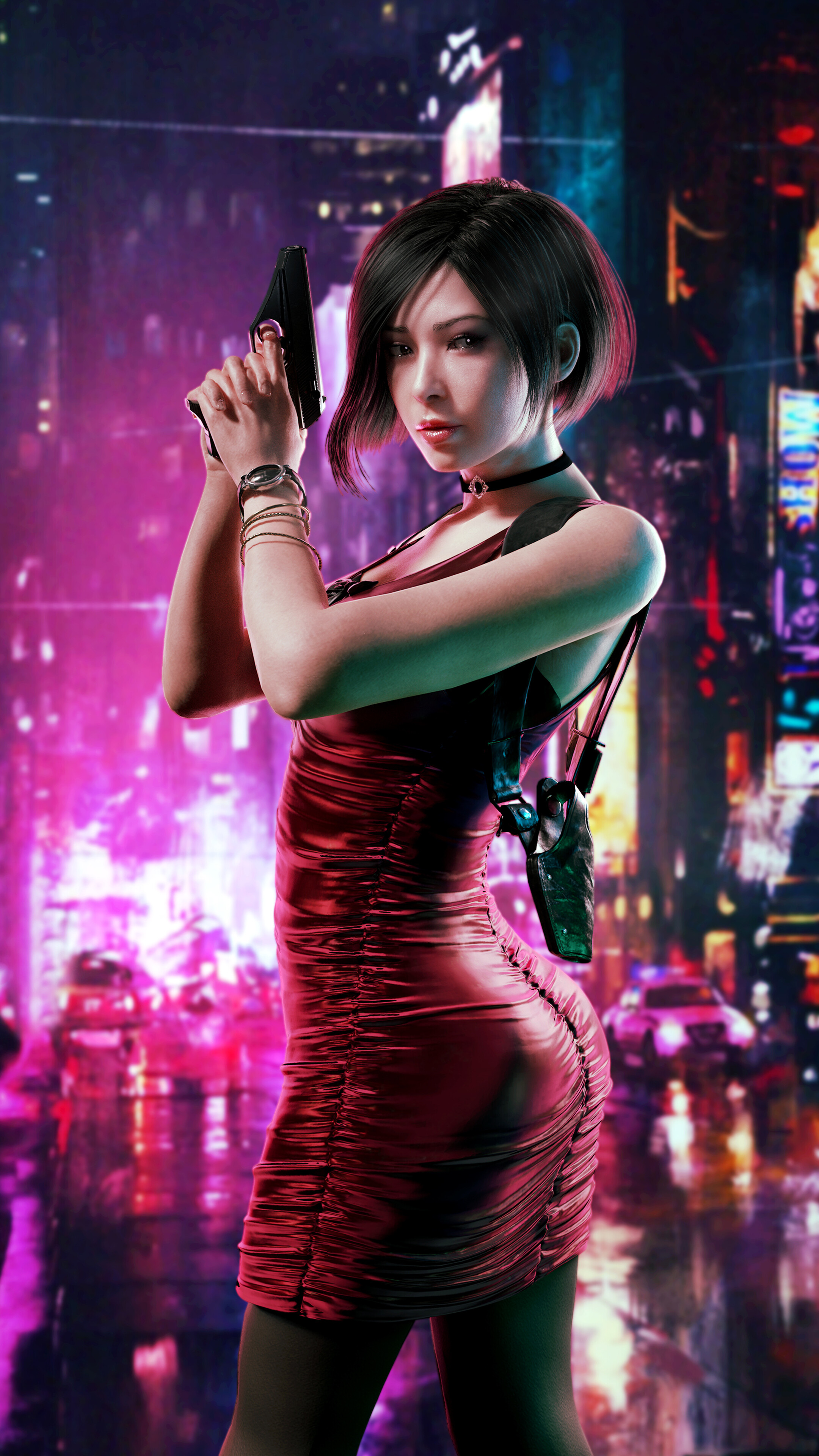 艾达·王(Ada Wong)| 4K 5K 8K | 16:9 16:10 21:9 | 平板 电脑 手机 | 精美壁纸 - 哔哩哔哩