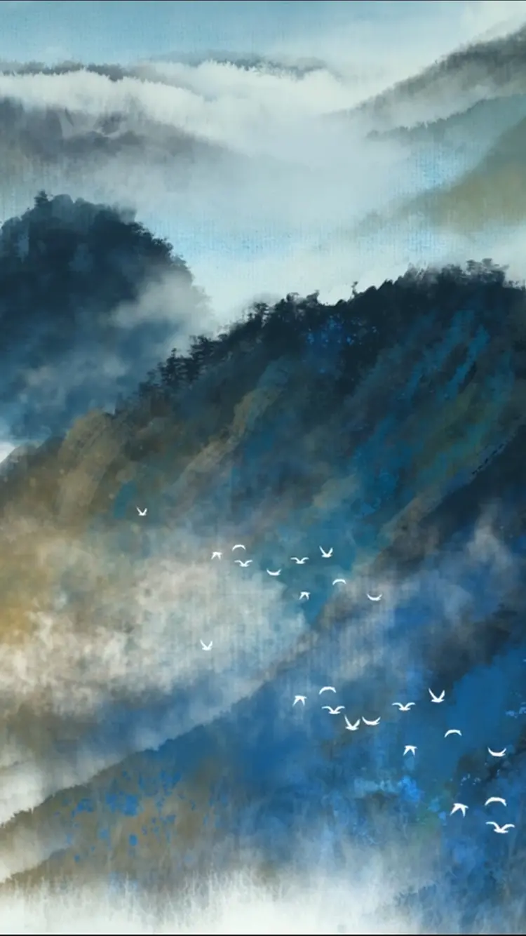 雾山五行 壁纸 哔哩哔哩