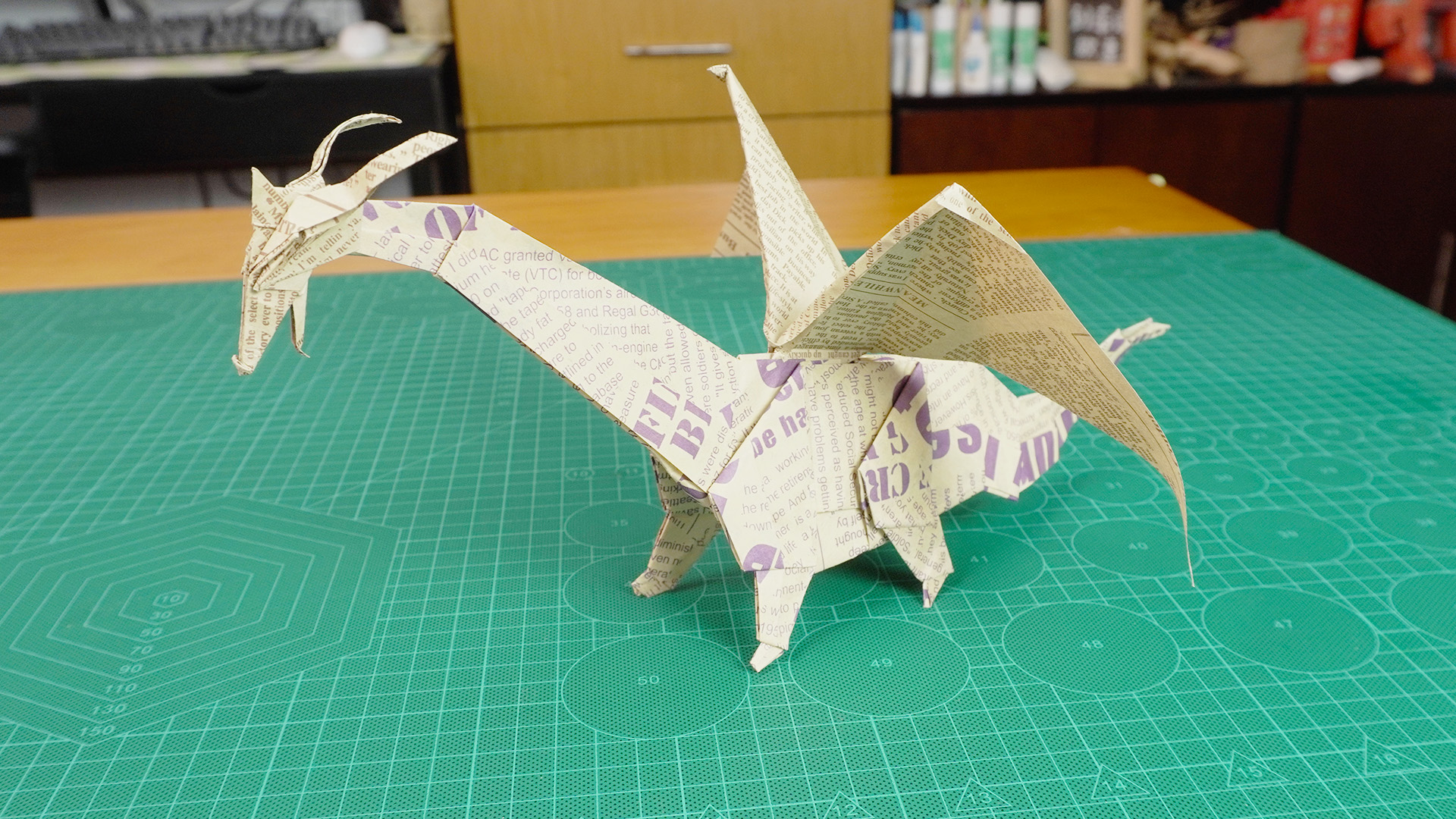 恐龙折纸教程 - 知乎