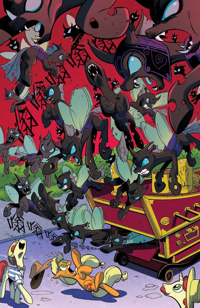 重磅【小马宝莉官方漫画】《黑晶王归来!——围城水晶帝国》