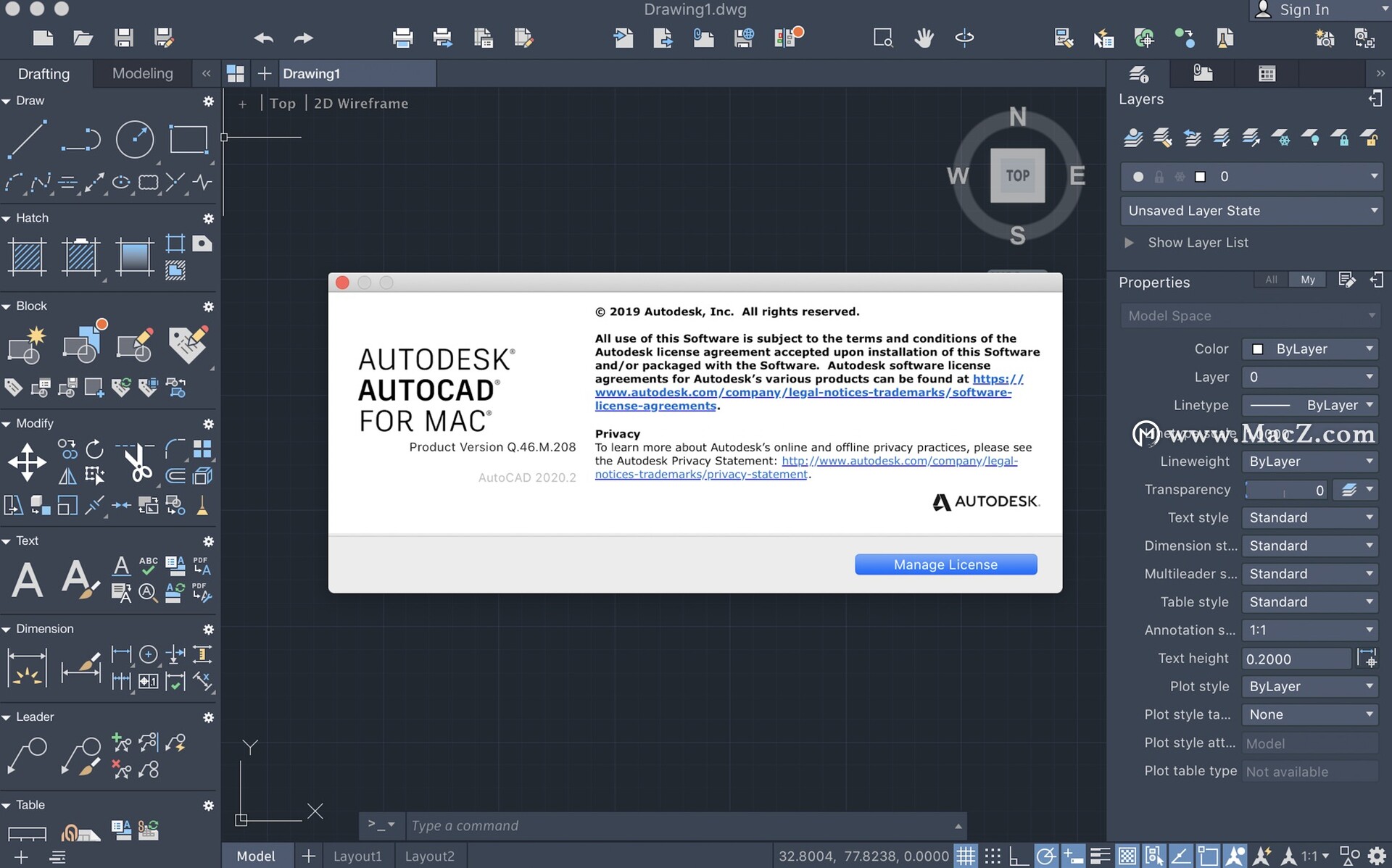 autocad 2020 for mac free download