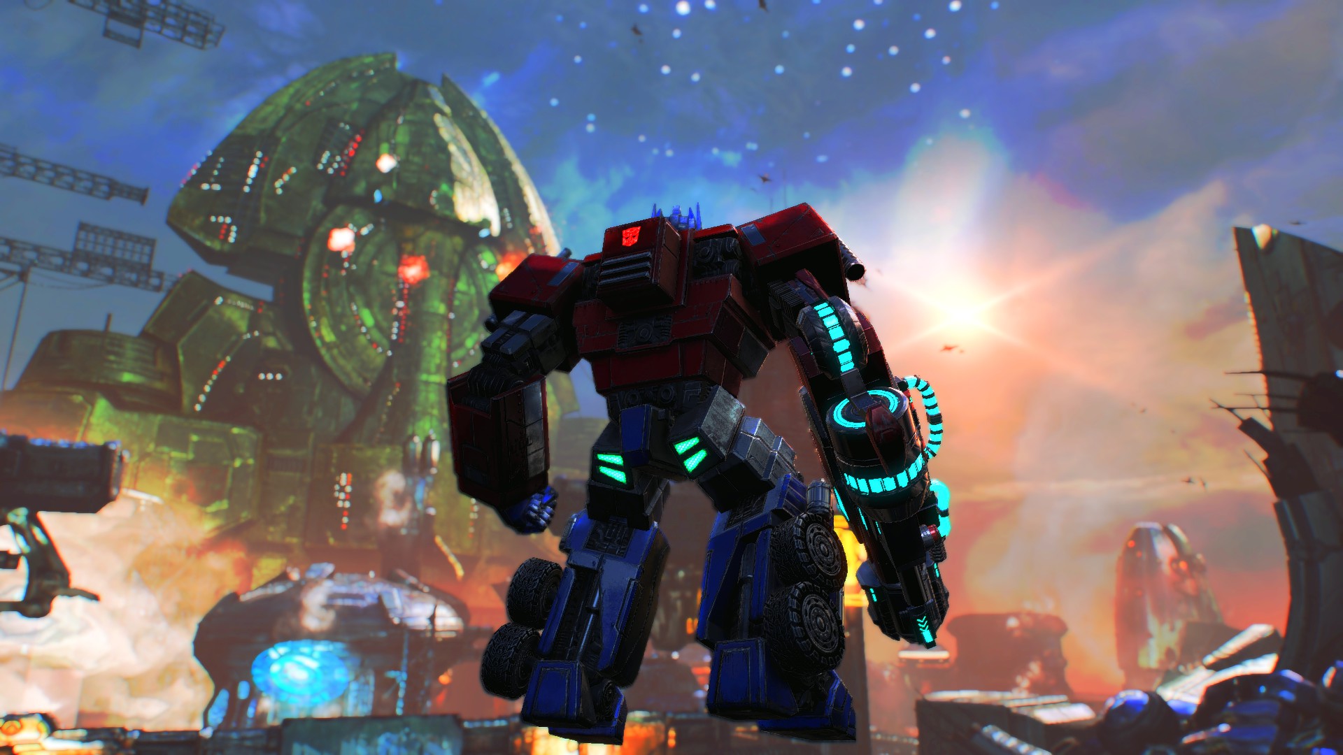 【变形金刚赛博坦的陨落】壁纸级截图第八期:但使龙城飞将在,不教胡马