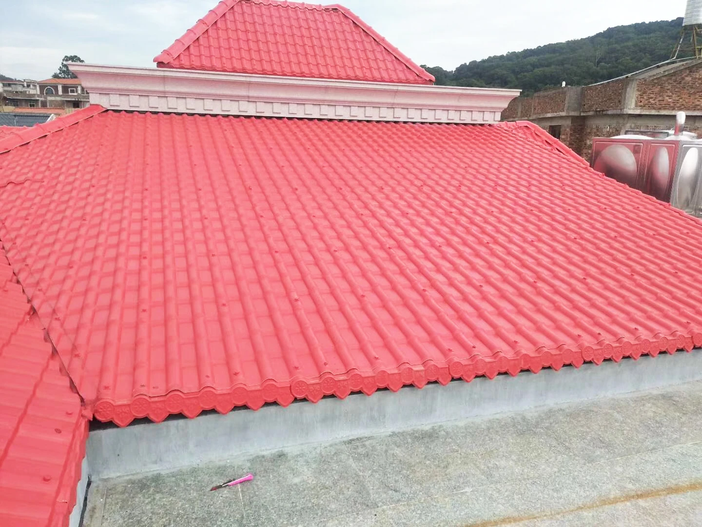 农村最好看的树脂瓦屋顶图 - 坤宝树脂瓦