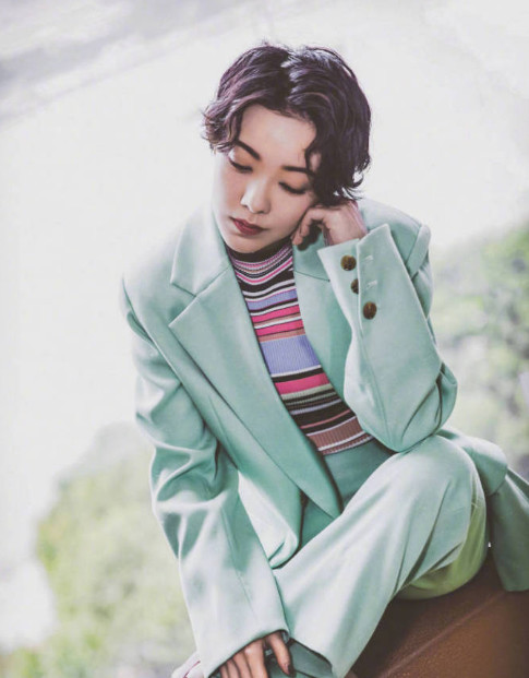 郭采洁终于换了顾里发型,现在的她A爆了,简直