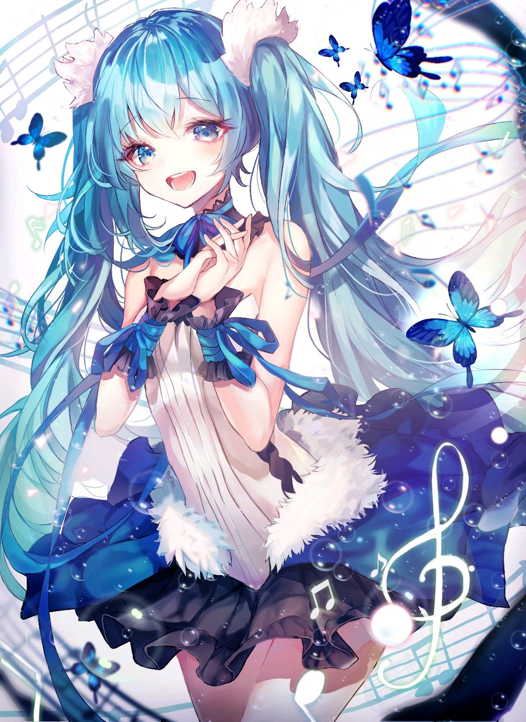 初音未来美图壁纸第55期可爱即是正义