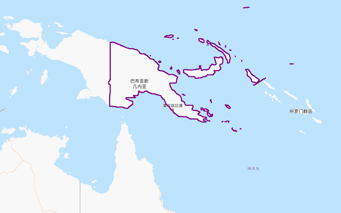 巴布亚地理位置图片