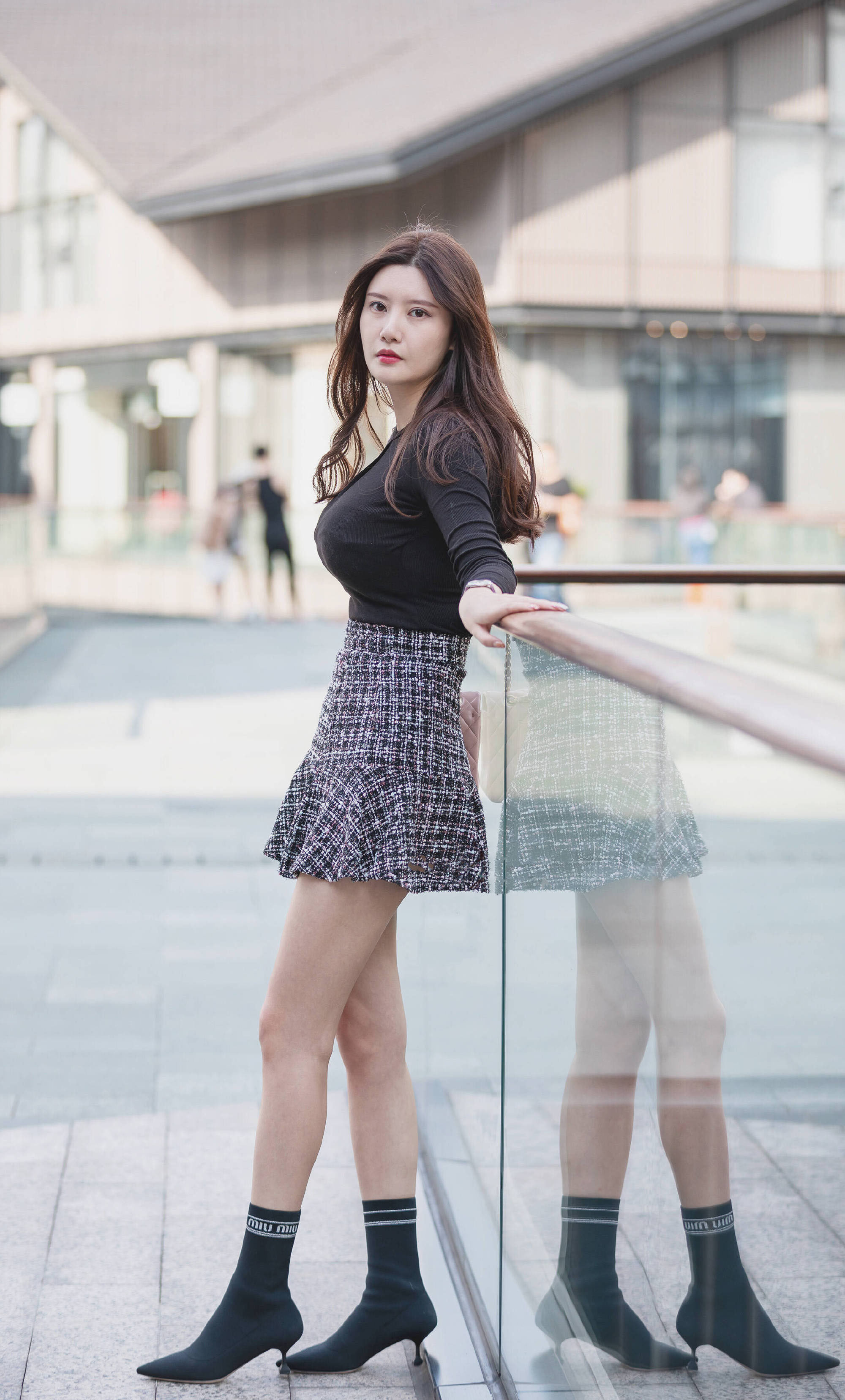 不穿袜子的女人