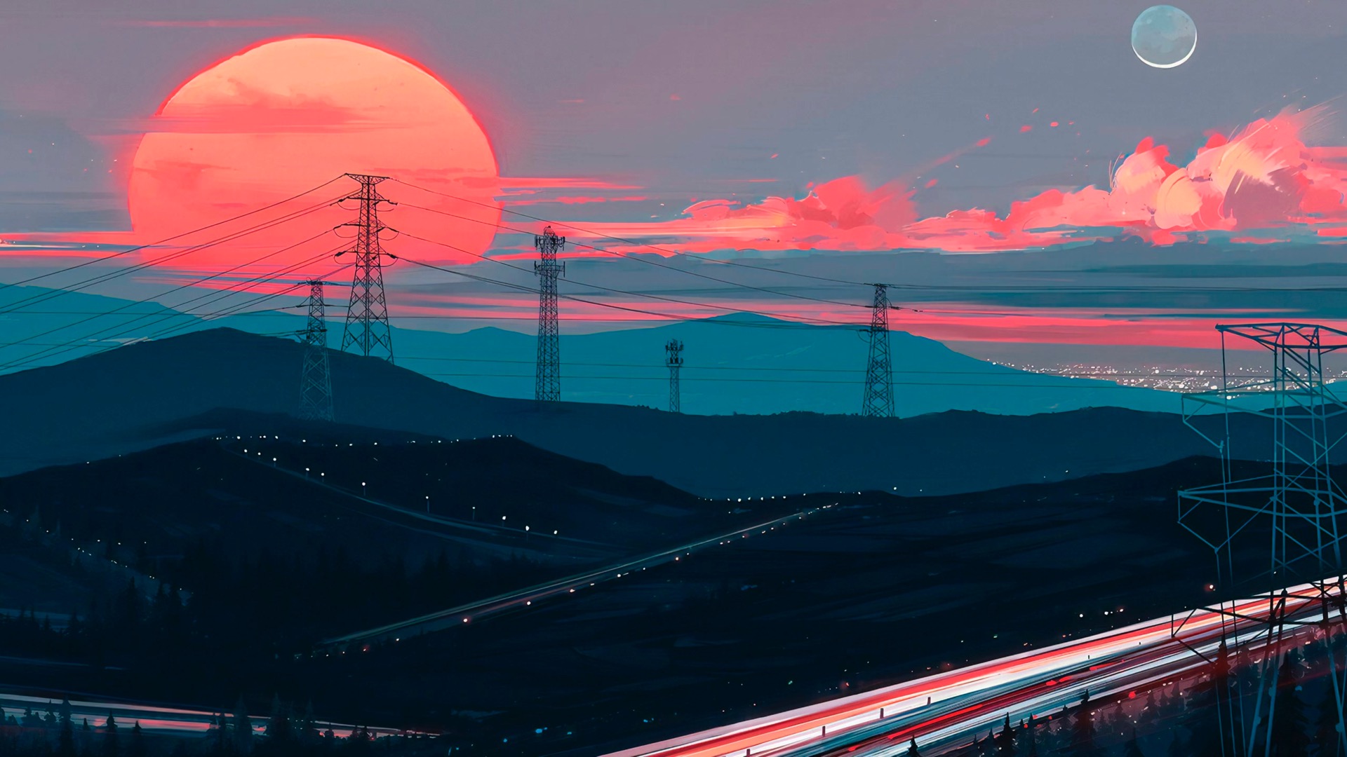 插画高清动态壁纸,风景优美,画质清晰,喜欢的朋友们赶快下载体验哦!