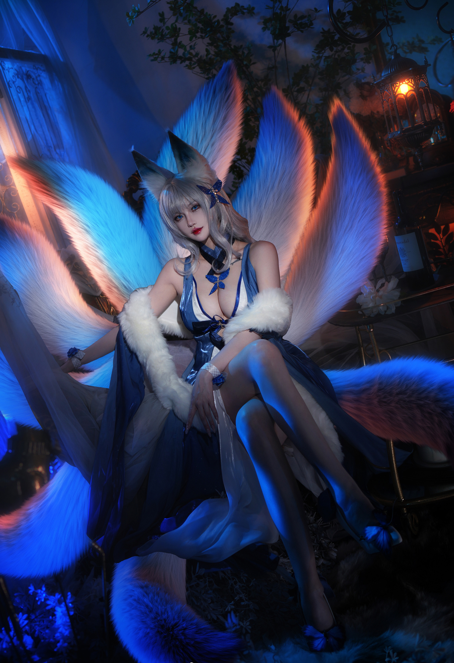 露兒大魔王碧蓝航线鵗胧月十夜cosplay7