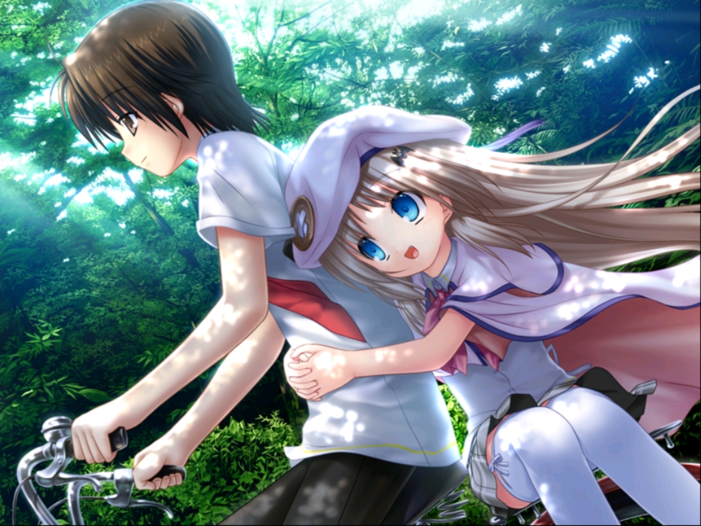 Key Little Busters 游戏cg下 哔哩哔哩